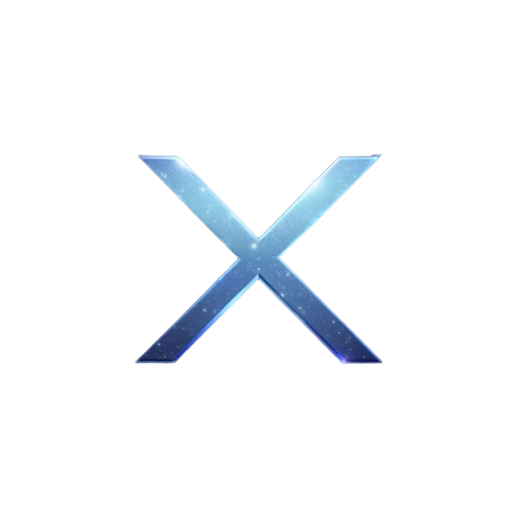 X The Glowing Letter